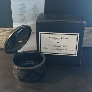 PartyLite Forbidden Fruits Tealight Holder NIB